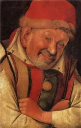 Retrato del bufón de la corte de Ferrara Gonella